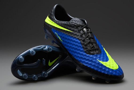 Nike Hypervenom Phantom FG - Azul - Volt - Negro - Botas fútbol | Pro:Direct Soccer