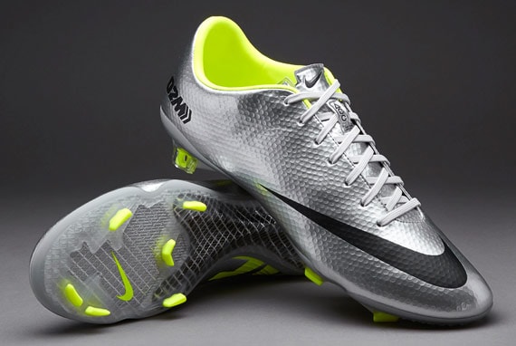 Nike Mercurial Vapor FG - Plateado - - - Botas de fútbol - Terreno firme | Pro:Direct Soccer