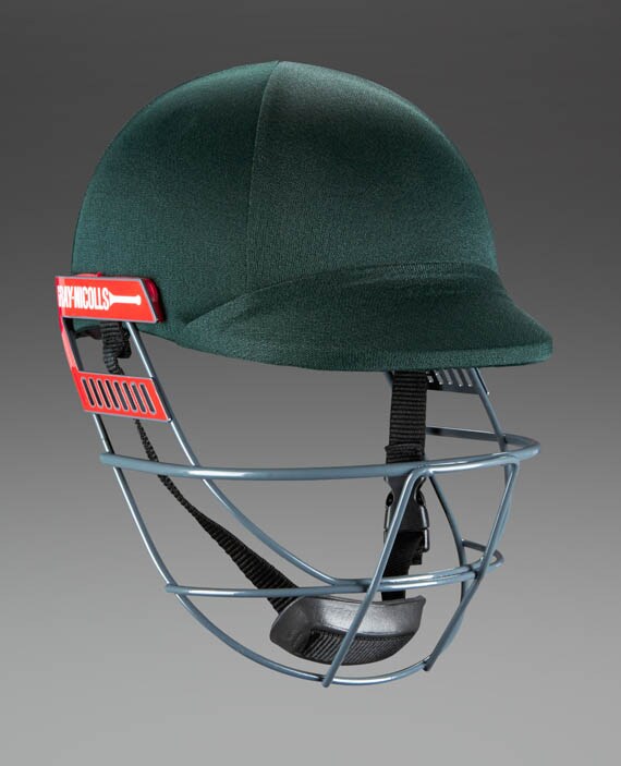 GrayNicolls Test Opener Green Helmet Green Batting Equipment