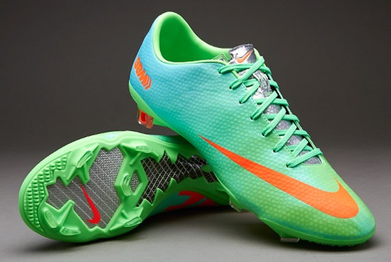 Nike Football Boots - Nike IX FG - Ground - Soccer Cleats Neo Lime-Total Crimson | Pro:Direct Soccer