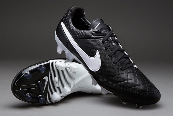 Extra disloyalty Authentication Nike Tiempo Legend V FG - Soccer Cleats - Firm Ground - Black/White/Black 