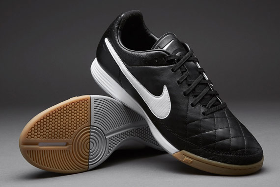 Nike Tiempo Legacy Indoor - Negro - Blanco - Zapatillas fútbol Soccer