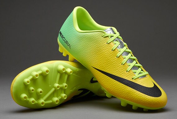 Botas cesped artificial Nike Mercurial Victory IV AG -Amarillo-Negro-Lima Pro:Direct Soccer
