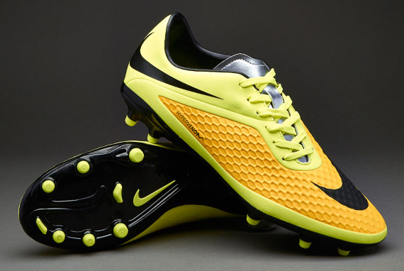 damnificados considerado Madurar Nike Hypervenom Phelon FG - Amarillo-Negro-Plateado-Volt | Pro:Direct Soccer