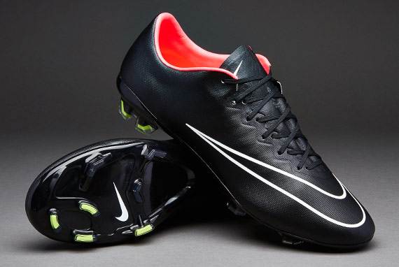Parpadeo fácil de lastimarse trama Nike Soccer Shoes - Nike Mercurial Vapor X FG - Firm Ground - Soccer Cleats  - Black-Black-Hyper Punch-White | Pro:Direct Soccer