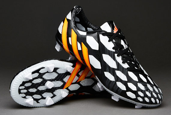 Botas de futbol- adidas Predator -Mundia de Fútbol- Botas para niños- Negro-Naranja-Blanco | Pro:Direct Soccer