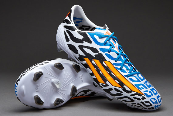 Soccer - adidas F50 adiZero FG Messi (World Cup) - Firm Ground - Mens Football Boots - Running White