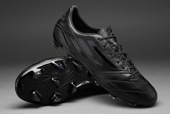 por qué Opcional Surrey Botas de futbol adidas- adidas F50 adizero Piel FG - Terrenos firmes-  Negro-Carbon | Pro:Direct Soccer