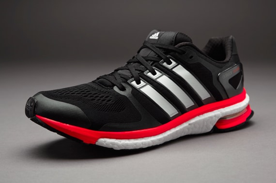The beach salt sunrise adidas adistar Boost ESM - Mens Running Shoes - Black-Running  White-Infrared 