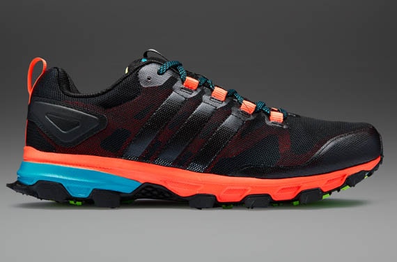 adidas Response Trail 21 Mens Running Shoes Black Chalk Power Teal Pro Direct Running