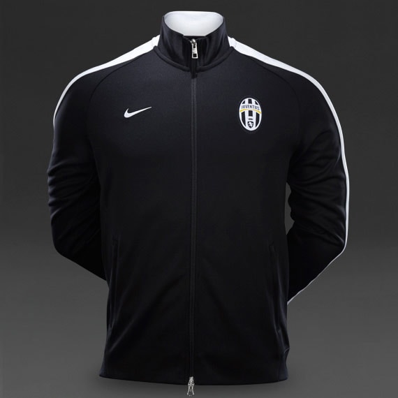 Ropa Nike- Chaqueta Nike N98 Juventus Authentic Track FA 14 - Ropa Juventus- Negro-Blanco | Pro:Direct Soccer