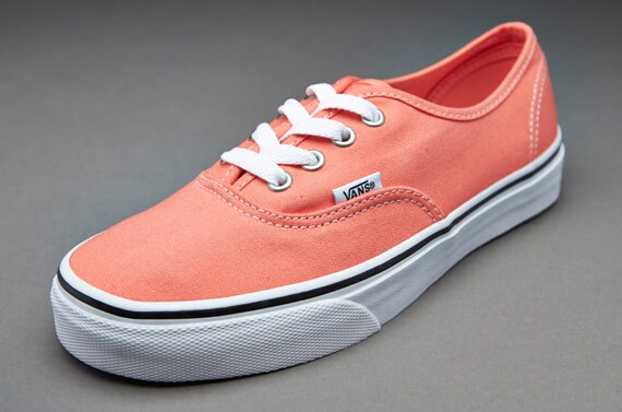 Vans on sale authentic coral