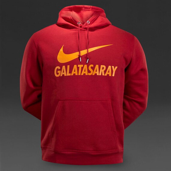 Nike Club Galatasaray Core Hoody Nike FuBballbekleidung Rot Orange Pro Direct Soccer