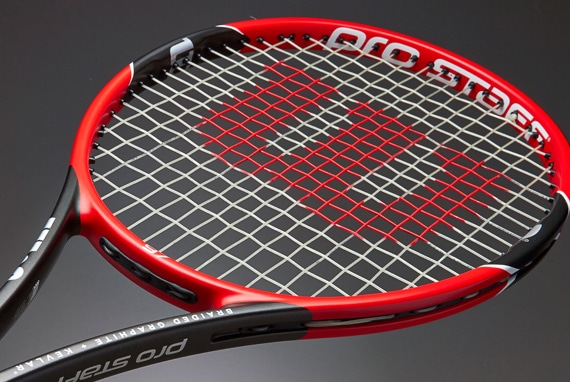 Wilson Pro Staff 97 - Mens Rackets - Red/Metallic Black | Pro