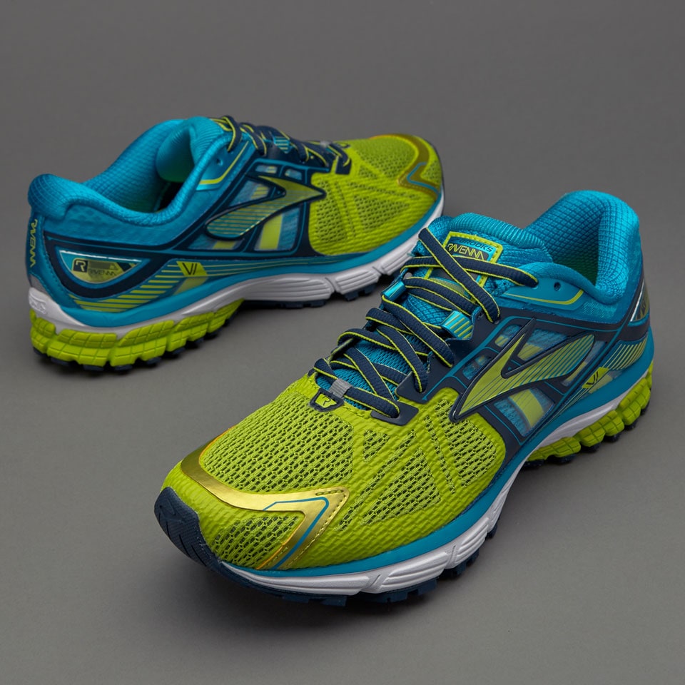 Mens Shoes Brooks Ravenna 6 Methyl Blue Lime Punch Dress Blues Pro Direct Running