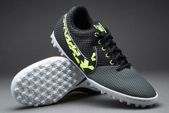 Botas Nike- Nike Elastico Pro III TF -Zapatillas terrenos sinteticos-685362-001-Gris-Blanco-Volt Pro:Direct Soccer