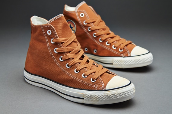 Converse all star outlet vintage leather hi auburn