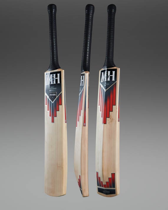 Millichamp And Hall Junior Cricket Bats Cricket Bats - Millichamp & Hall MH96 Harrow Junior Cricket Bat - Red