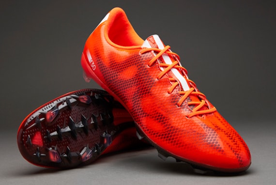 de futbol adidas- adidas F30 FG - Terrenos Firmes-B34856-Rojo-Blanco-Negro | Pro:Direct Soccer