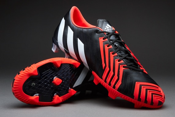de futbol - adidas Predator Instinct FG -Terrenos firmes-B24152- Negro-Blanco-Rojo | Pro:Direct Soccer