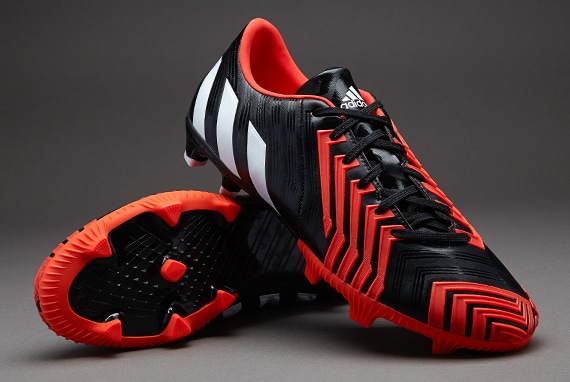 Botas de futbol- adidas Instinct FG - Terrenos firmes- B24157-Negro-Blanco-Rojo | Pro:Direct