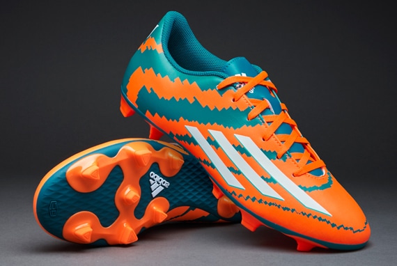 amplificación Guante cobija Botas de futbol adidas- adidas Messi 10.4 FG -Terrenos firmes-B44174-  Verde/Blanco/Naranja | Pro:Direct Soccer