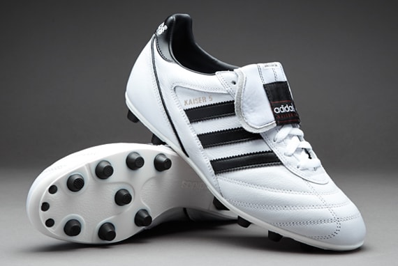 adidas Football Boots - adidas Kaiser 5 - White/Core Black/Core Black - B34257