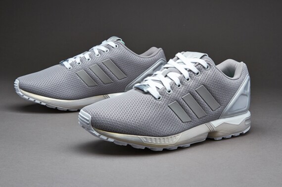 Originals mens zx flux on sale trainers light granite/light granite/core white