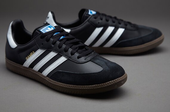 adidas Originals Samba - Mens Shoes - Black / White / Gum | Pro:Direct ...