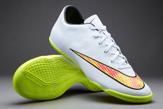 Botas de futsal Nike- Zapatillas de Nike Mercurial Victory V - 651635-170- Blanco/Volt/Rosa/Negro Pro:Direct Soccer