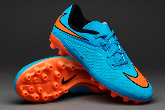 Botas de futbol Nike- Nike Phelon AG para niños -Cesped artificial-599725-484-Azul | Pro:Direct