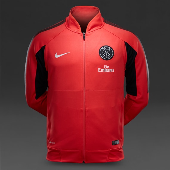 Nike PSG Select Sideline Jacke Rot/Platin