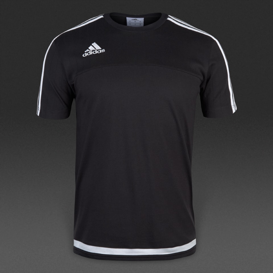 adidas Trainingsbekleidung adidas Tiro 15 T Shirt Schwarz WeiB Pro Direct Soccer