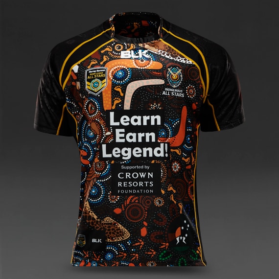 Mens Replica - BLK Indigenous All Stars 2015 Replica Jersey | Pro