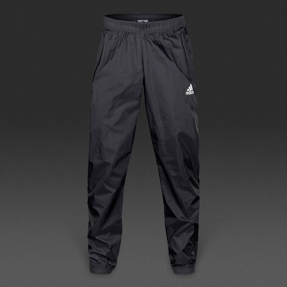 Ropa para equipos de futbol- Pantalones impermeables adidas Core para chico-Negro-Blanco | Pro:Direct Soccer