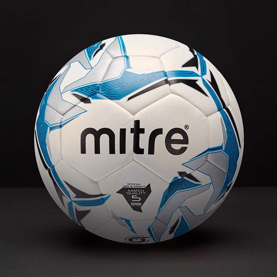 ballons de football - Ballon Mitre Astro Division - Blanc/ Bleu/ Argent -  BB1069WKR