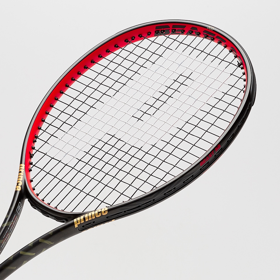 Prince Beast 98 (305) (Strung) - Black/Red - Mens Rackets | Pro