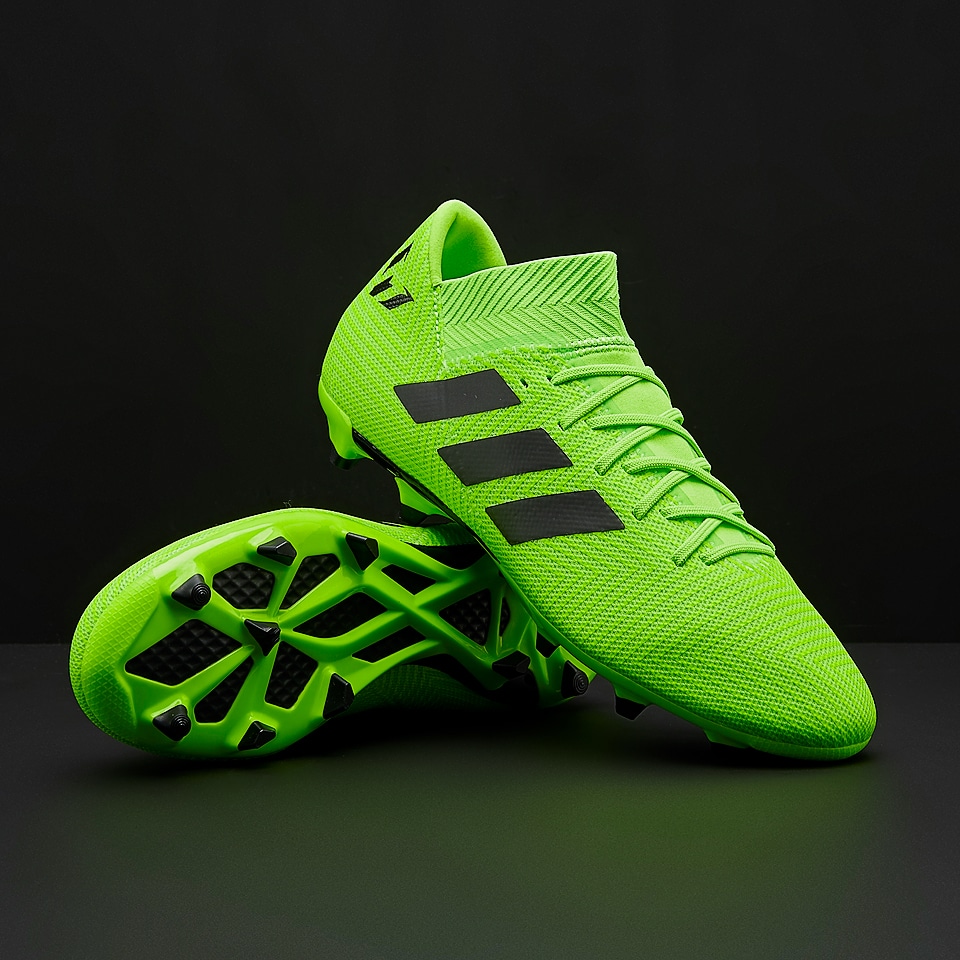 Botas de fútbol - adidas Nemeziz Messi 18.3 FG Verde - DB2113 | Pro:Direct Soccer