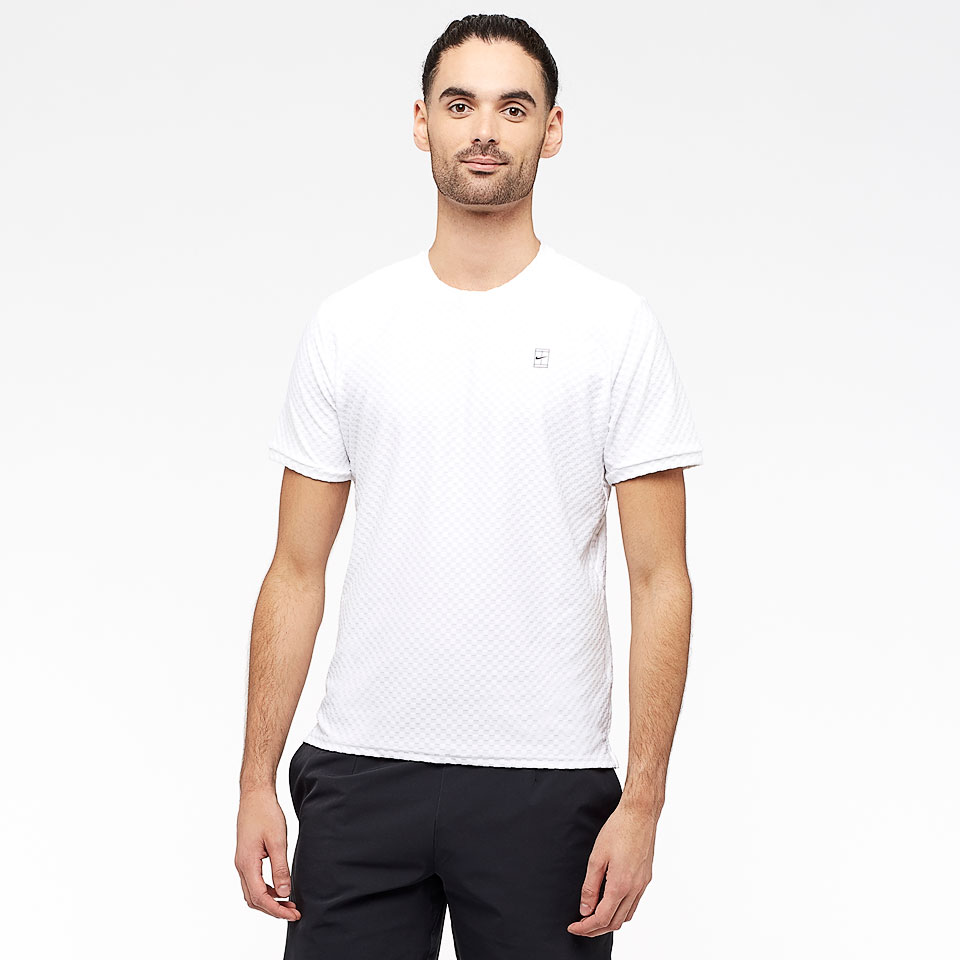 nike court checkered shirt