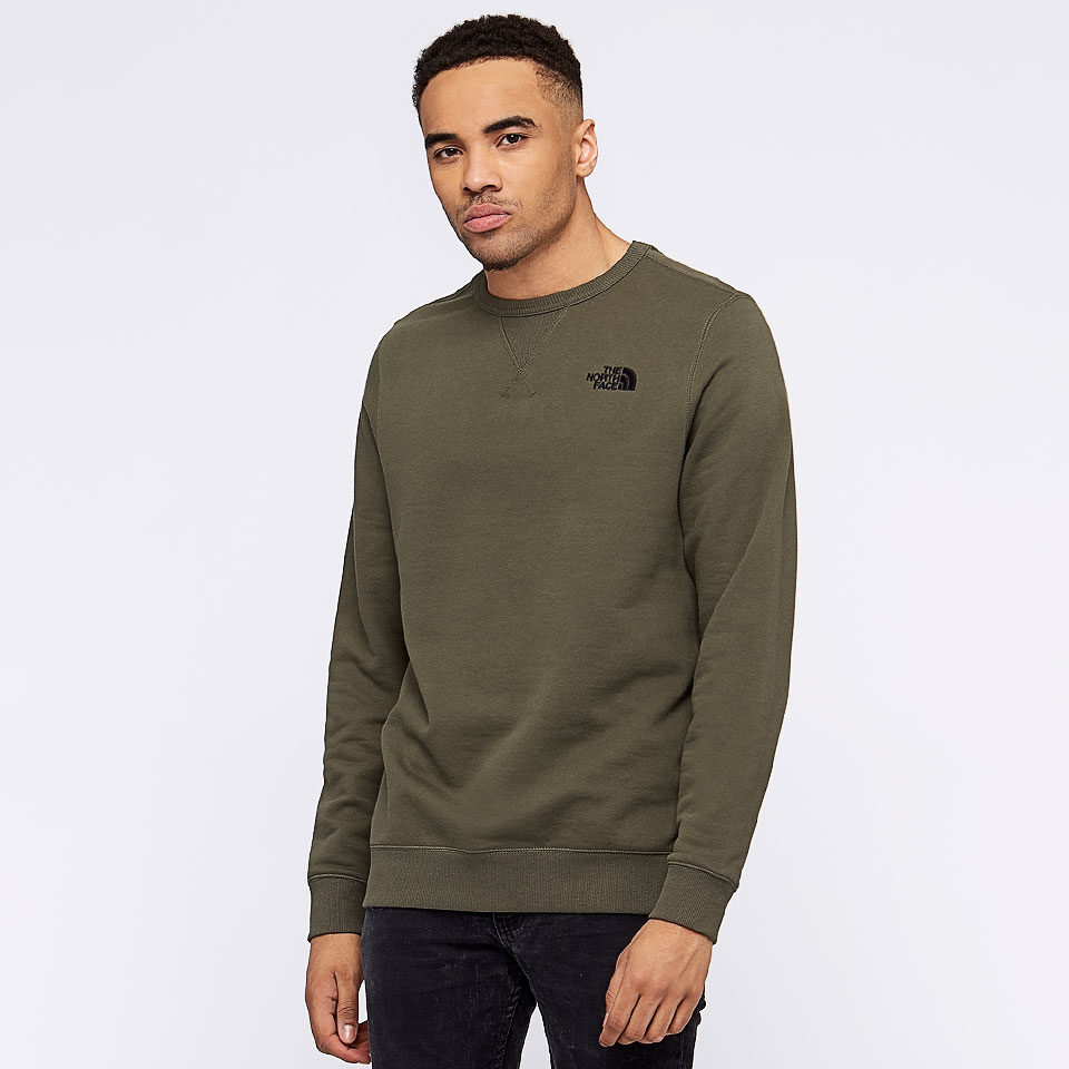 Mens Clothing - The North Face Street Fleece Pull - New Taupe Green ...