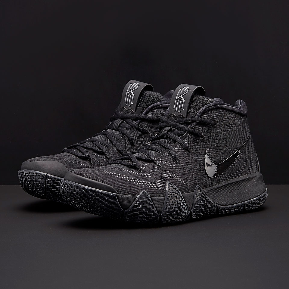 Mens Shoes Nike Kyrie 4 Black Basketball Performance Pro Direct Basketball