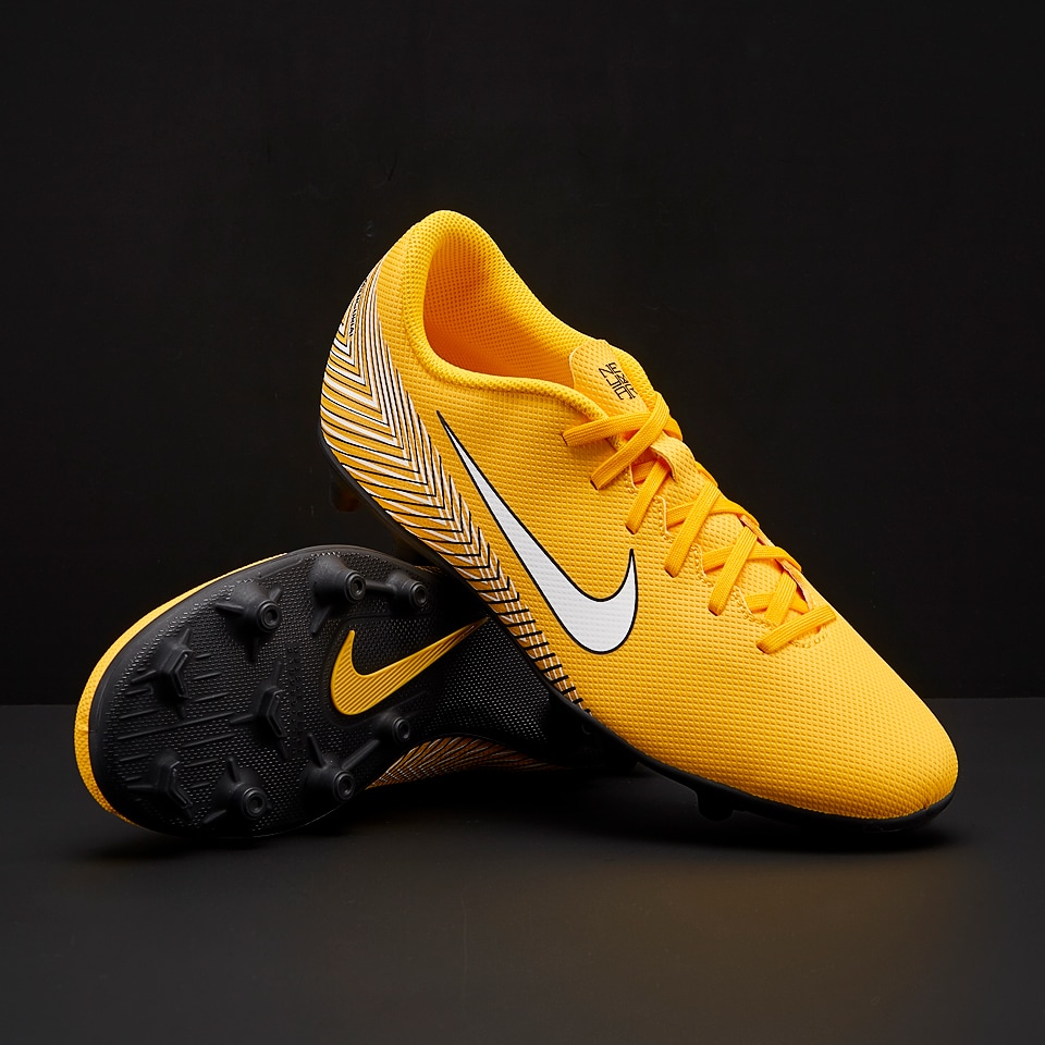 firma Color rosa Bastante botas de fútbol - Nike Mercurial Vapor XII Club Neymar FG/MG -  Amarillo/Blanco/Negro - AO3129-710 | Pro:Direct Soccer