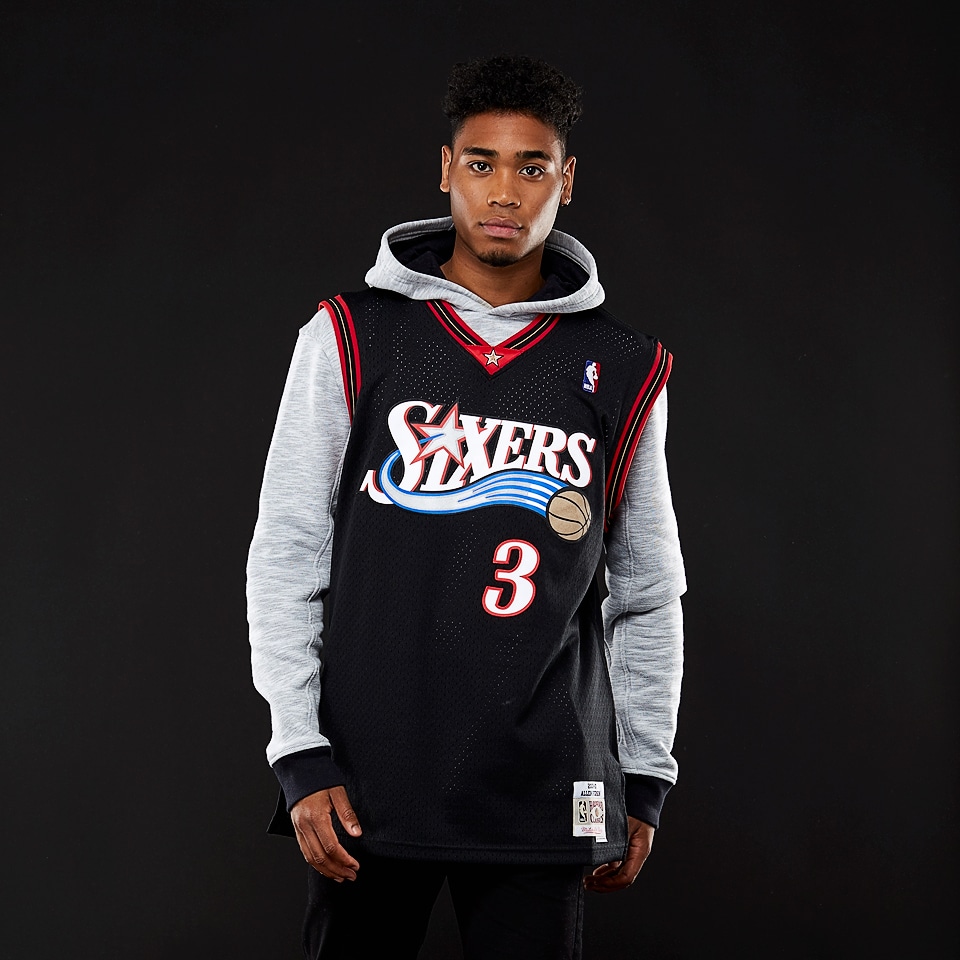 Ai 76ers hot sale jersey