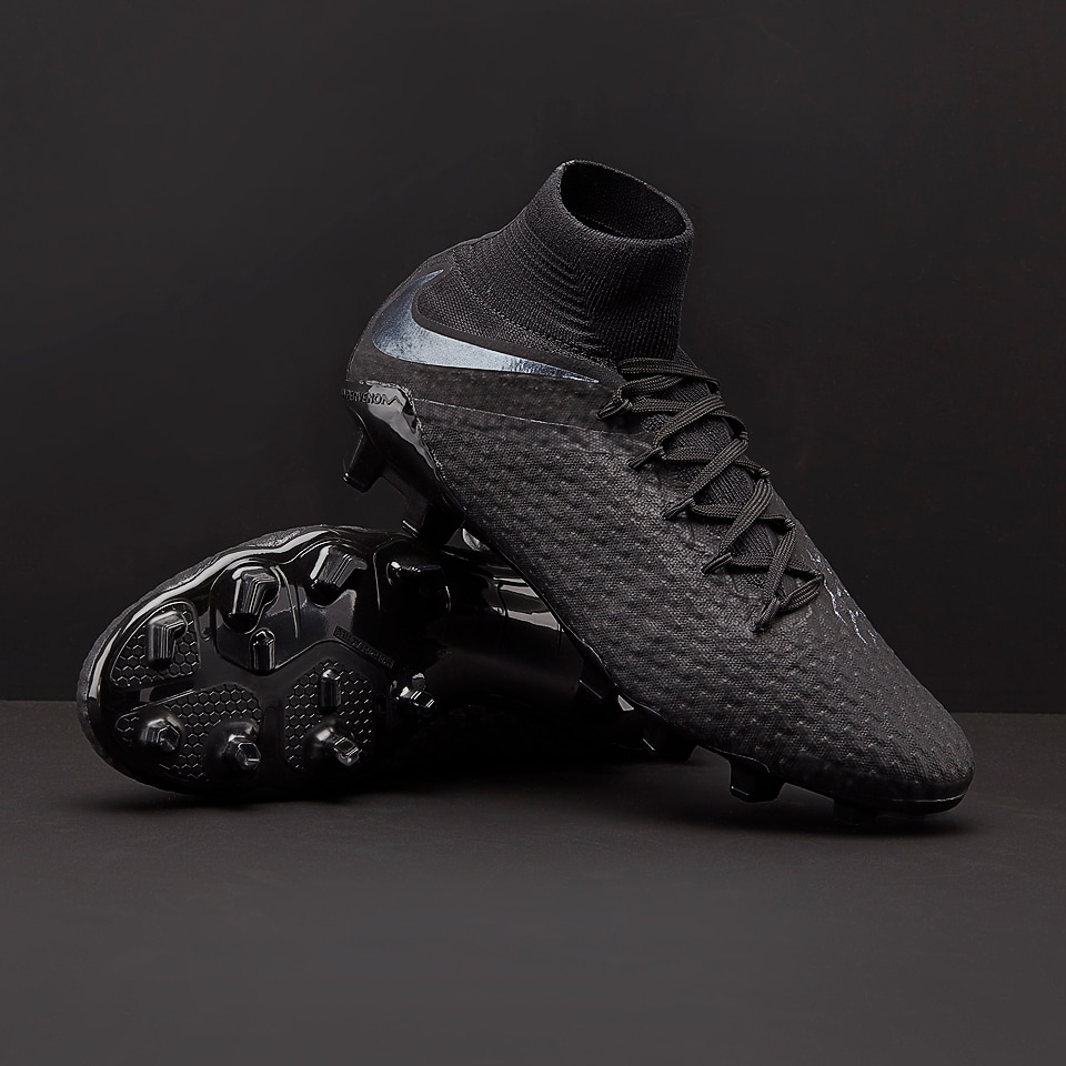 vida secretamente dueño Nike Hypervenom III Pro DF FG - Mens Soccer Cleats - Firm Ground - Black 