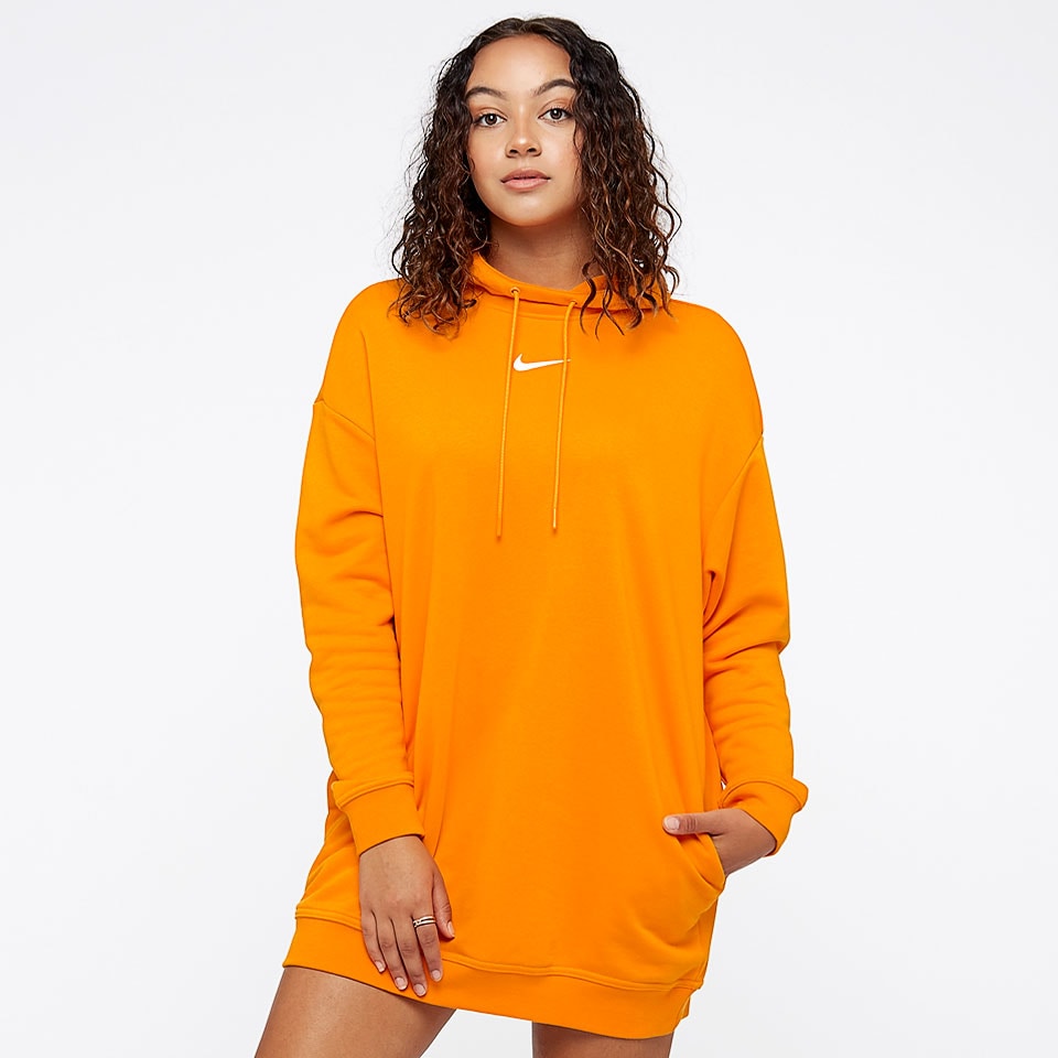 Womens Clothing Nike Sportswear Womens Swoosh Hoodie Orange