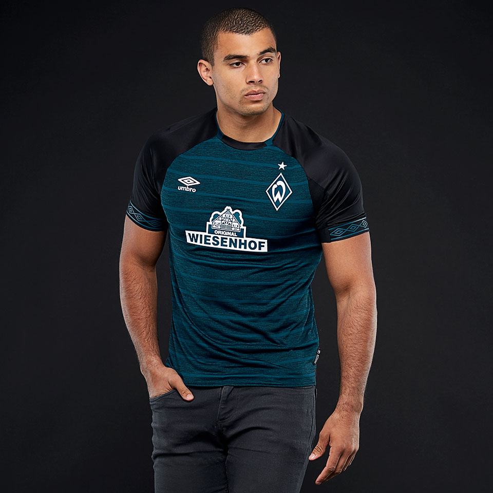 Maillot D'entraînement Werder Bremen 2018/2019 Umbro - Taille L Homme - Noir - Parfait état