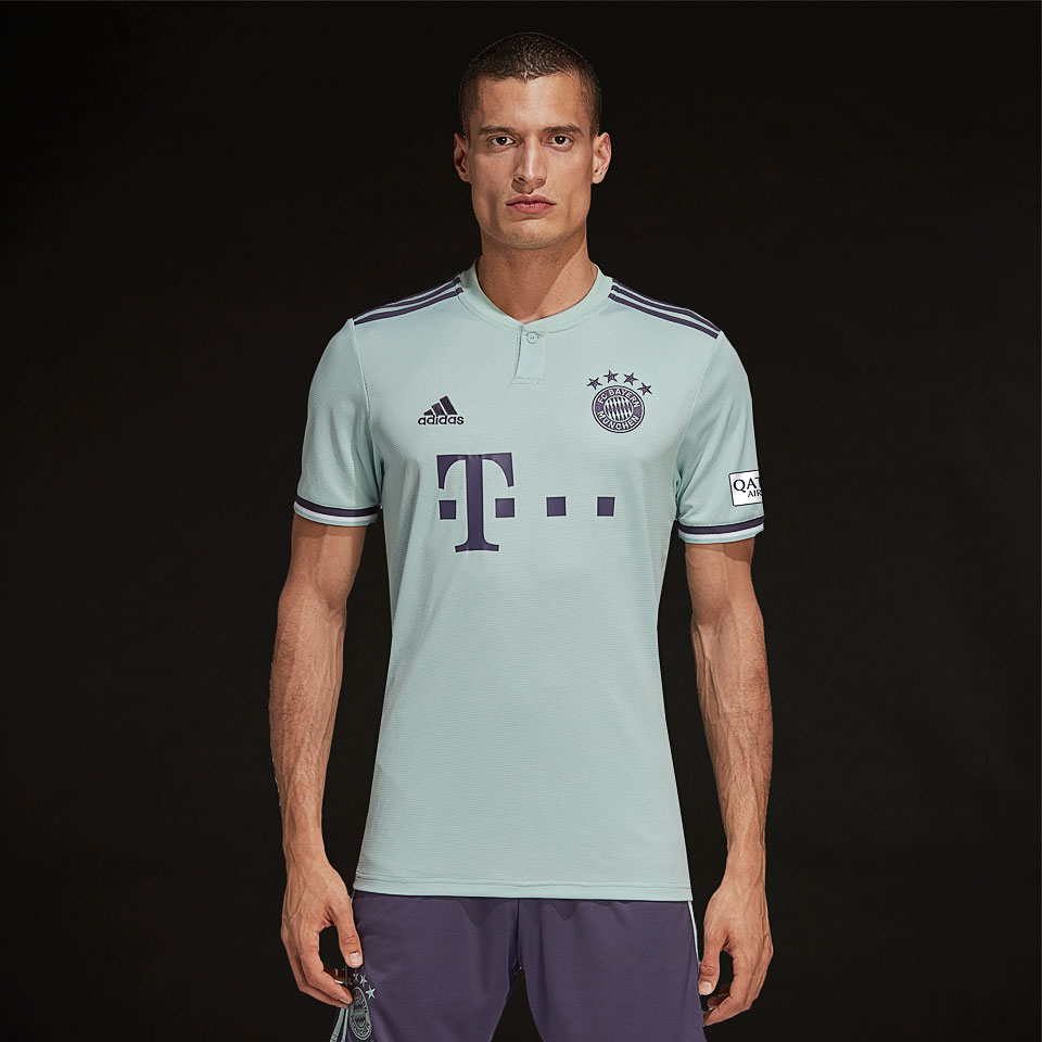 adidas FC Bayern Munich 2018/19 Away Jersey - Mens Replica - Shirts ...