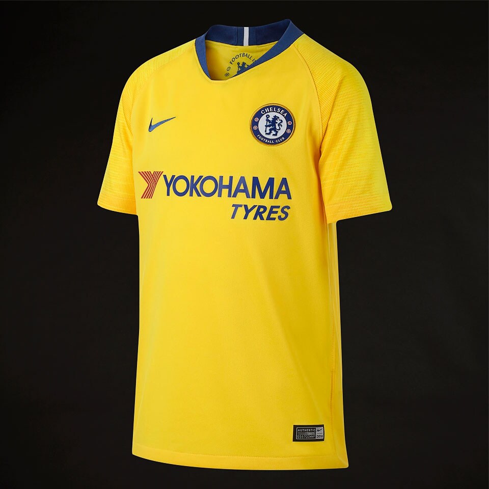 chelsea yellow jersey