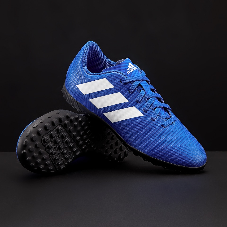 Botas de fútbol para - adidas Nemeziz Tango TF niños - Azul/Blanco/Azul - DB2381 | Pro:Direct Soccer