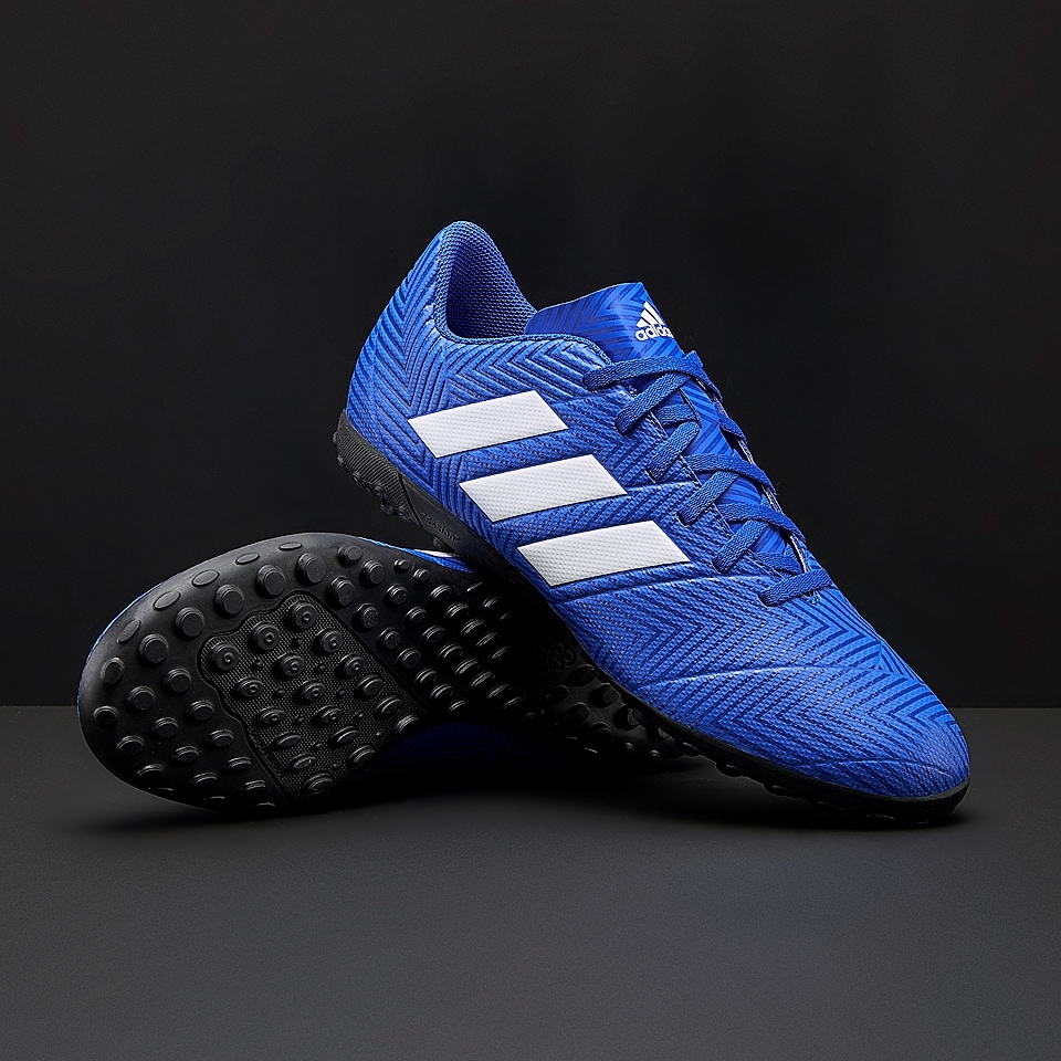 melón domesticar Piscina Botas de fútbol - adidas Nemeziz Tango 18.4 TF - Azul/Blanco/Azul - DB2264  | Pro:Direct Soccer